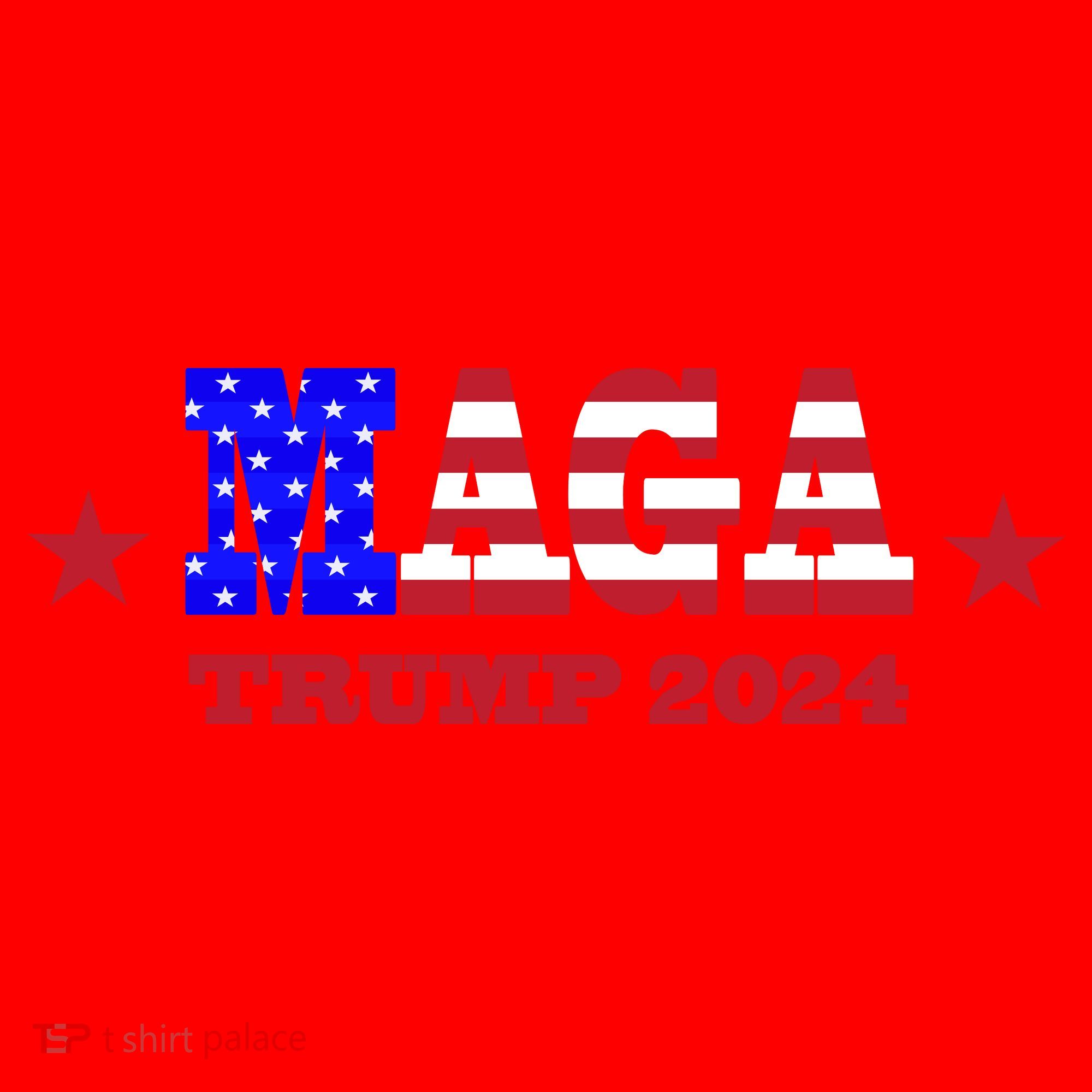 MAGA Trump 2024 Santa Hat
