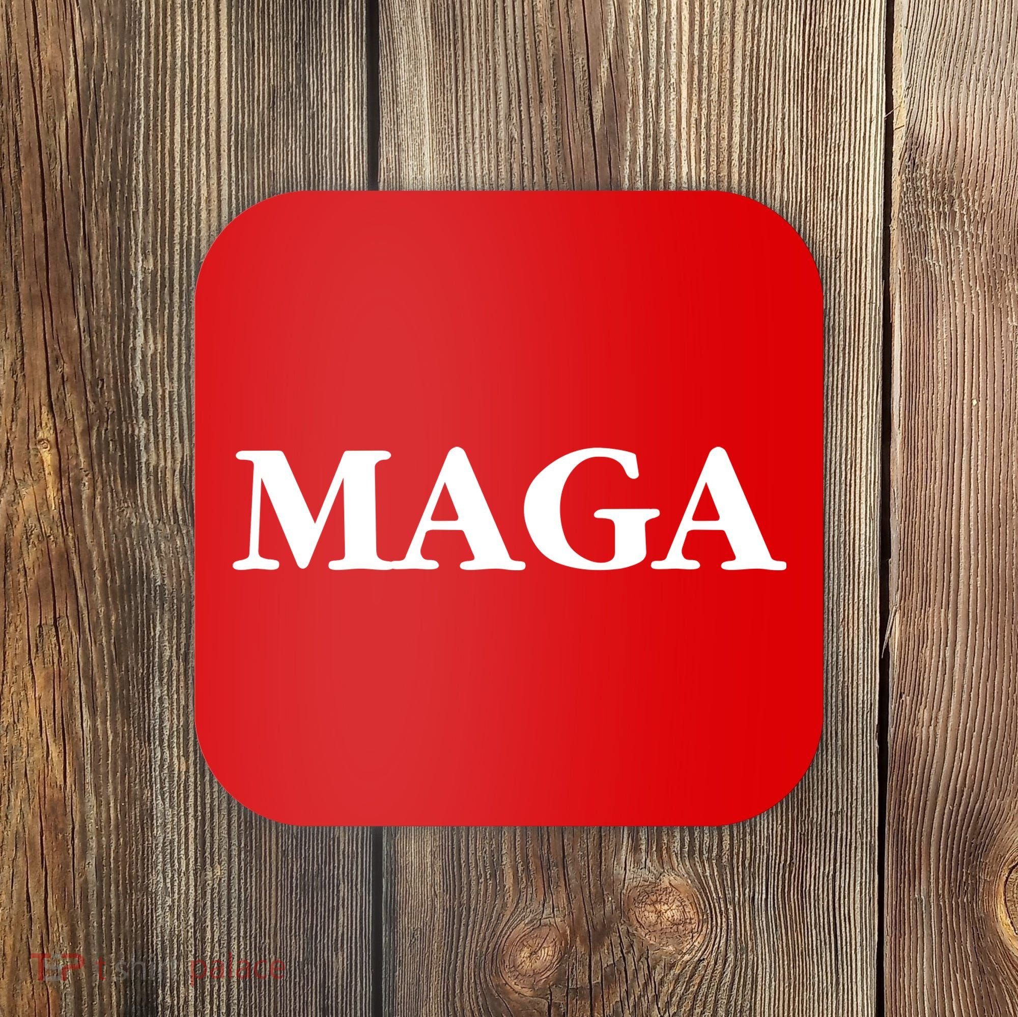 MAGA Trump 2024 Make America Great Again Coaster