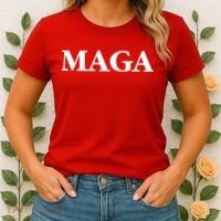 MAGA Trump 2024 Make America Great Again Women's T-Shirt thumb 2