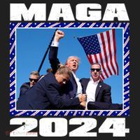 Maga Trump 2024 Women's Sweatshirt thumb 2