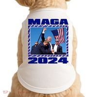 Maga Trump 2024 Doggie Tank thumb 0