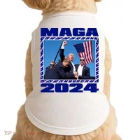 Maga Trump 2024 Doggie Tank thumb 0