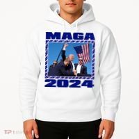 Maga Trump 2024 Hoodie thumb 2