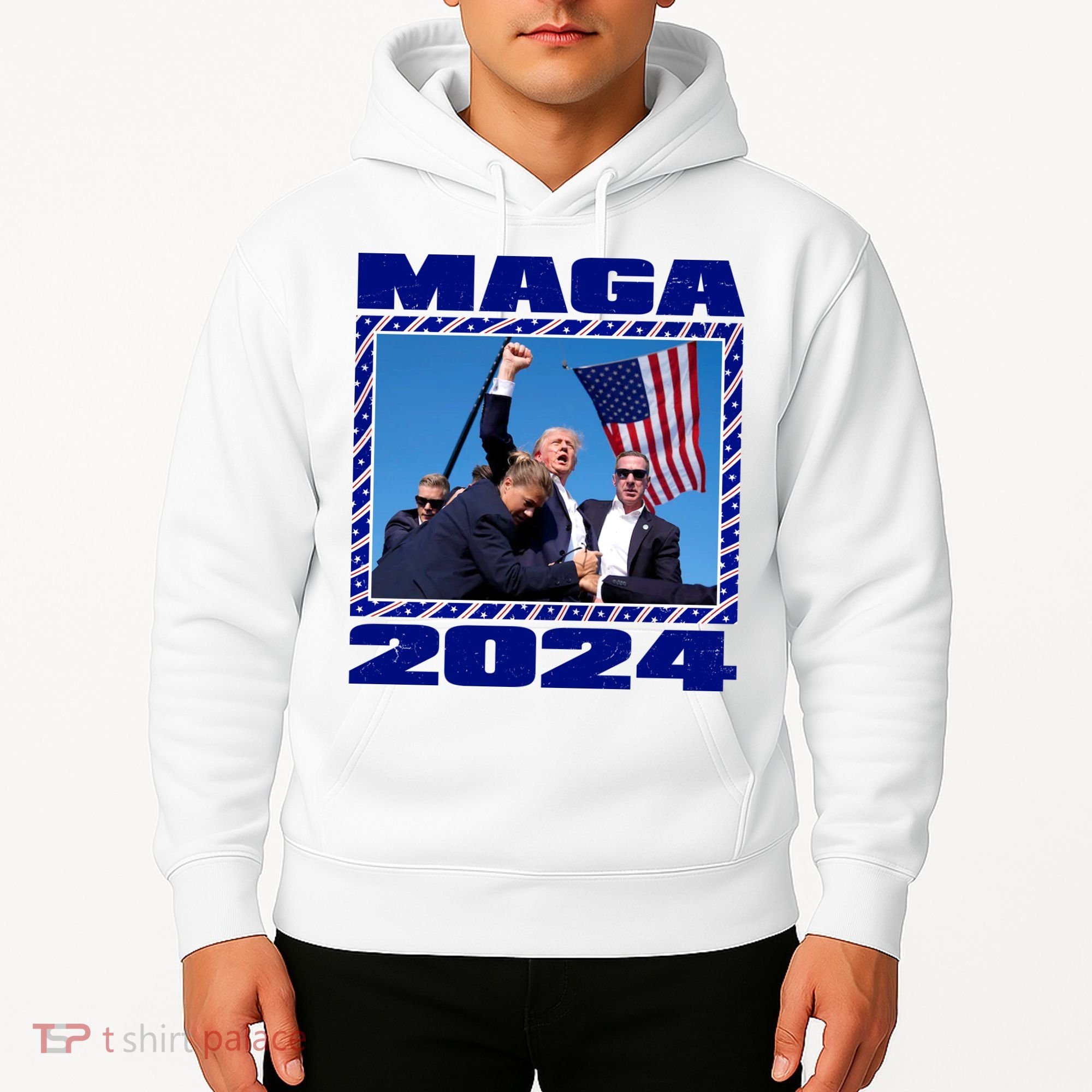 Maga Trump 2024 Hoodie