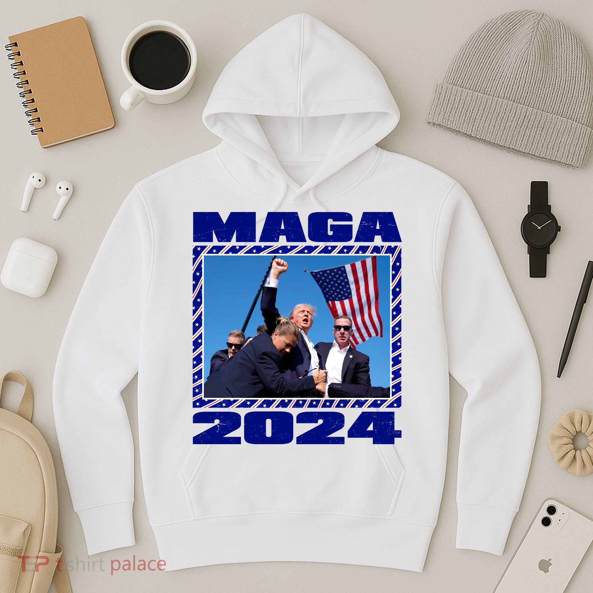 Maga Trump 2024 Hoodie