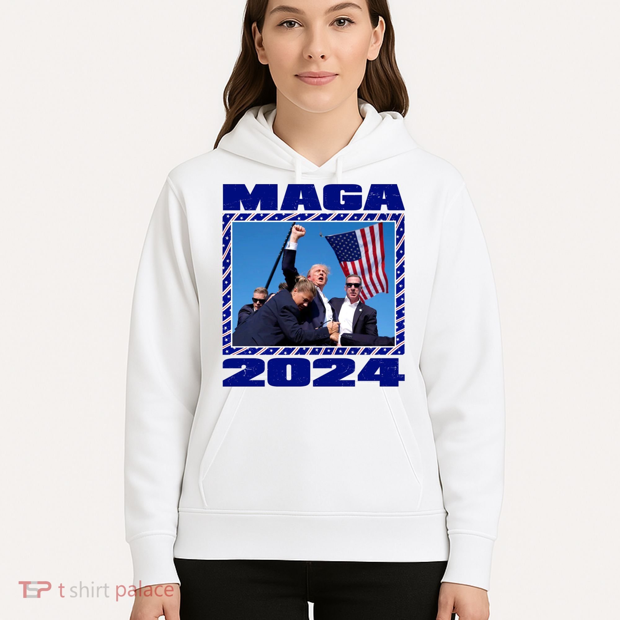 Maga Trump 2024 Hoodie