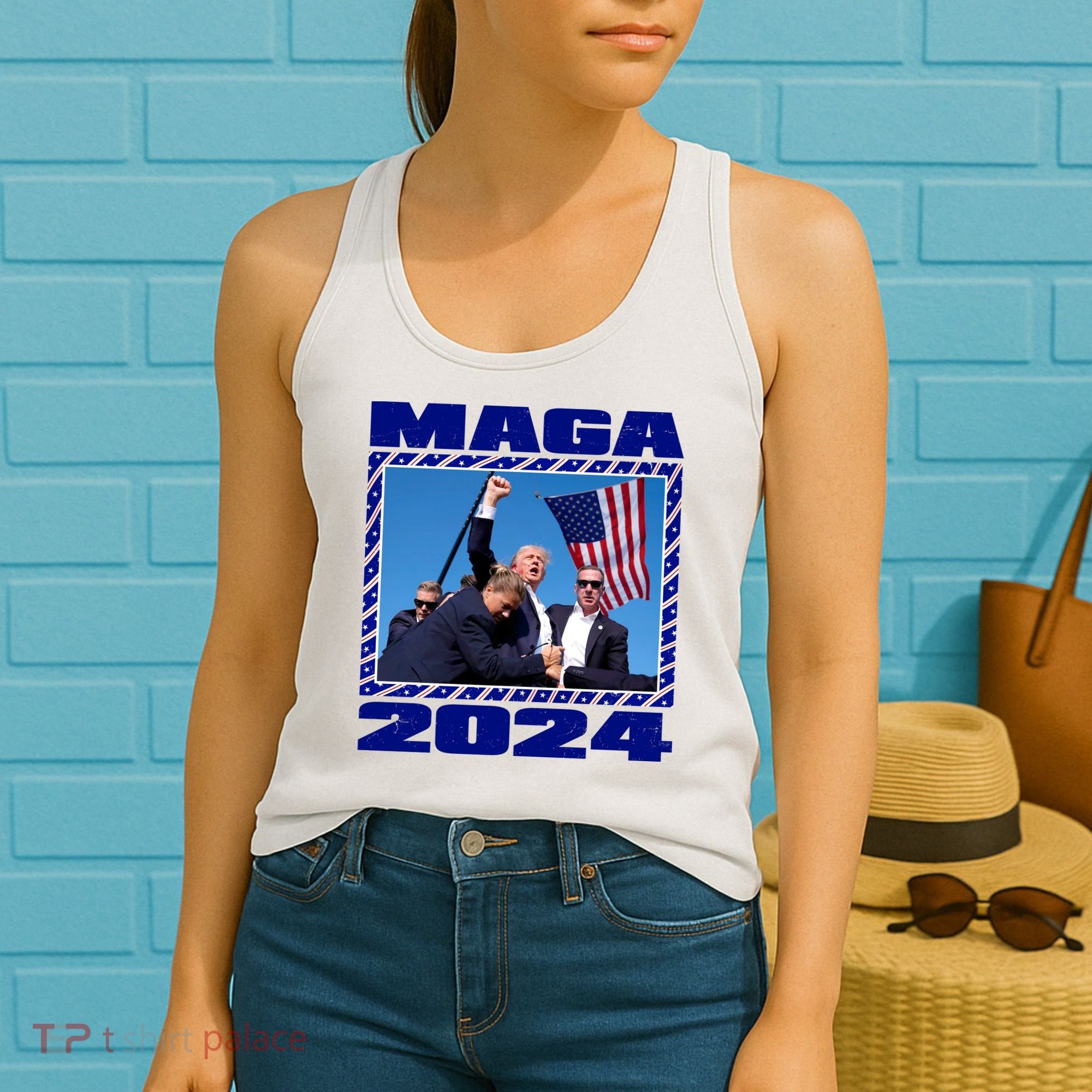 Maga Trump 2024 Women's Tank Top