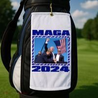 Maga Trump 2024 Golf Towel thumb 2