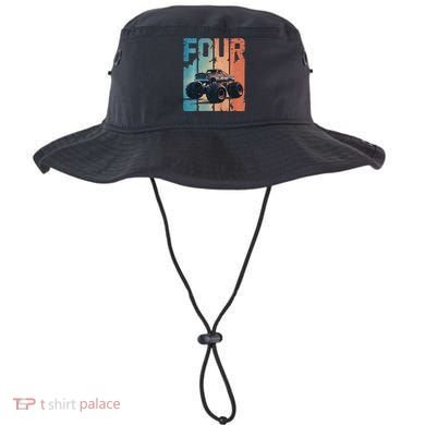 Monster Truck 4th Birthday Bucket Hat