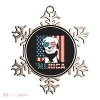 Merica Trump 4th Of July American Flag Republican Ornament thumb 0