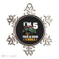 Monster Trucks 5th Birthday Party Five Years Ornament thumb 0