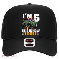 Monster Trucks 5th Birthday Party Five Years Hat thumb 0