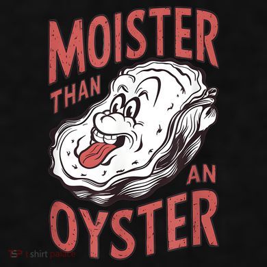 Moister Than An Oyster Funny Shucking Shellfish Shucker Ladies PosiCharge Tri-Blend Wicking Tank