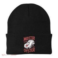 Moister Than An Oyster Funny Shucking Shellfish Shucker Beanie thumb 0