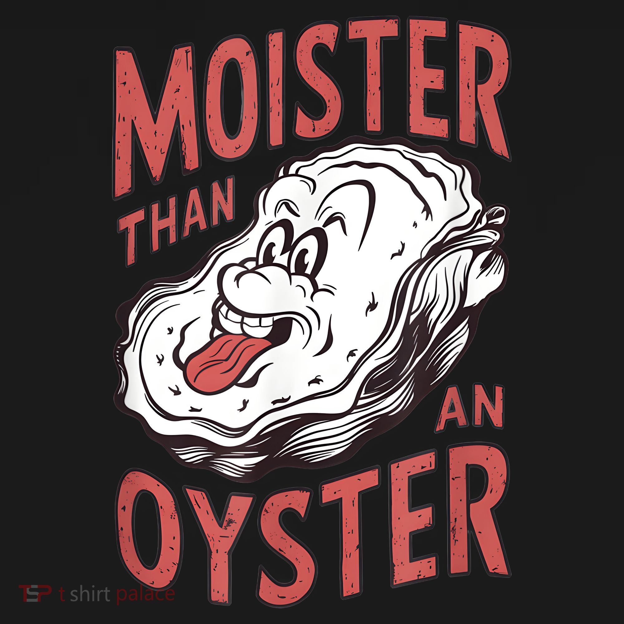 Moister Than An Oyster Funny Shucking Shellfish Shucker Coaster