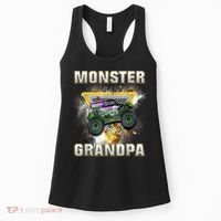Monster Truck Are My Jam Monster Truck Grandpa Women's Tank Top thumb 0