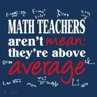 Math Teachers Aren’t Mean Above Average Hat thumb 2