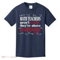 Math Teachers Aren’t Mean Above Average Kids T-Shirt thumb 0