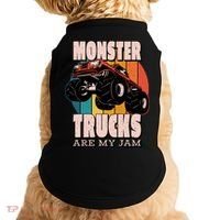 Monster Trucks Are My Jam Doggie Tank thumb 0