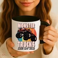 Monster Trucks Are My Jam Coffee Mug thumb 3