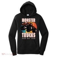 Monster Trucks Are My Jam Women's Hoodie thumb 0