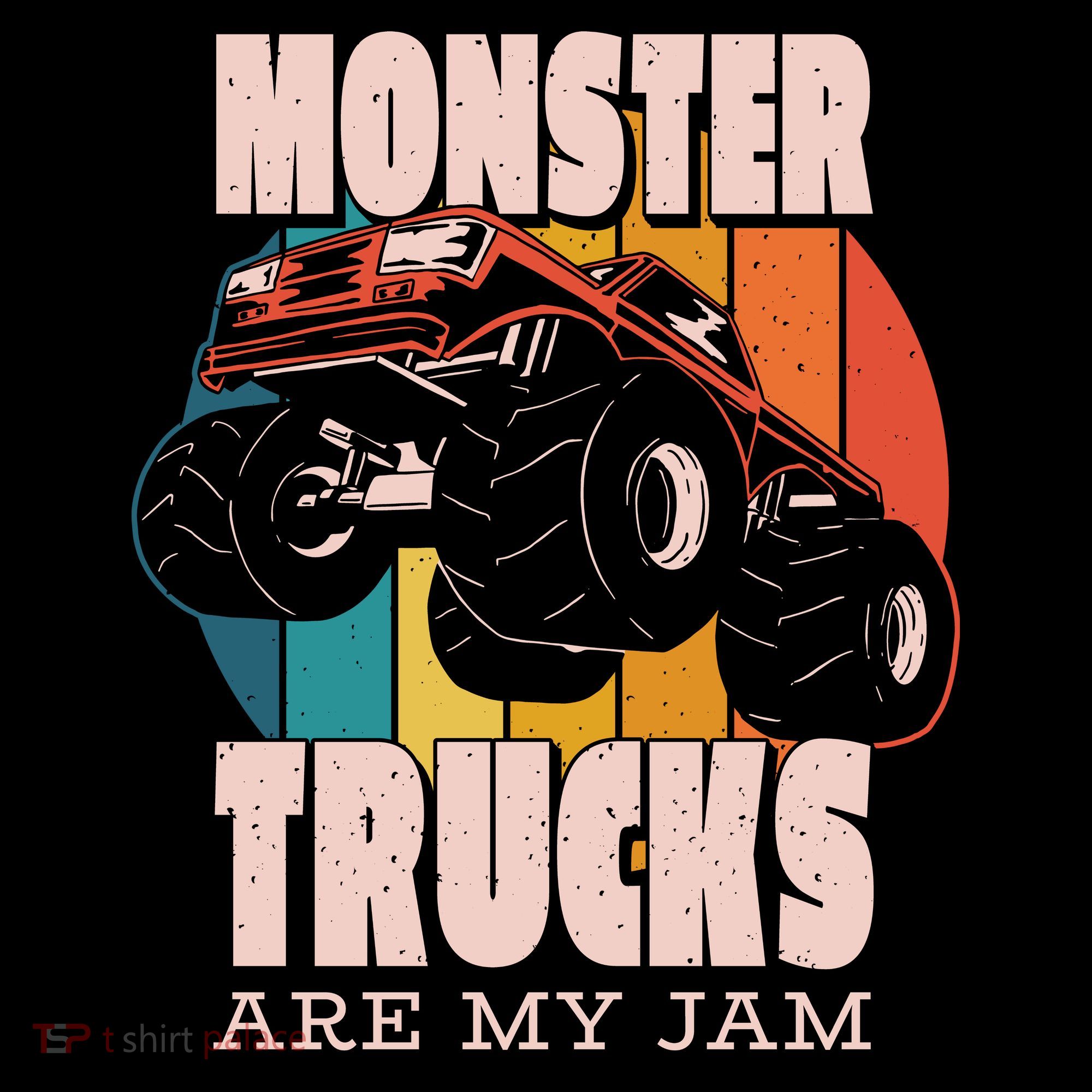 Monster Trucks Are My Jam Women's Hoodie