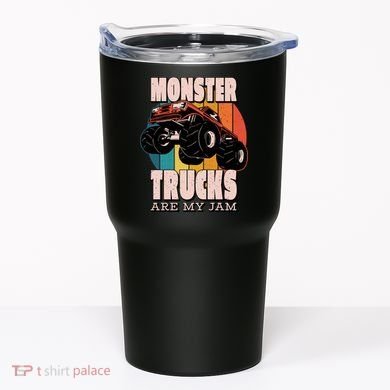 Monster Trucks Are My Jam Tumbler