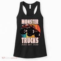 Monster Trucks Are My Jam Women's Tank Top thumb 0