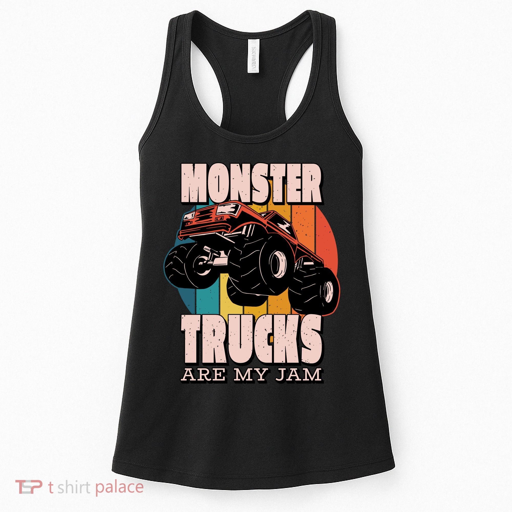 Monster Trucks Are My Jam Women's Tank Top