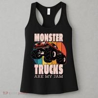 Monster Trucks Are My Jam Women's Tank Top thumb 3
