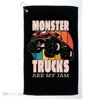 Monster Trucks Are My Jam Golf Towel thumb 0