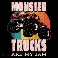 Monster Trucks Are My Jam Visor thumb 3