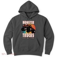 Monster Trucks Are My Jam Hoodie thumb 0