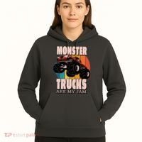 Monster Trucks Are My Jam Hoodie thumb 5