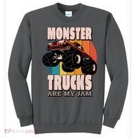 Monster Trucks Are My Jam Sweatshirt thumb 0