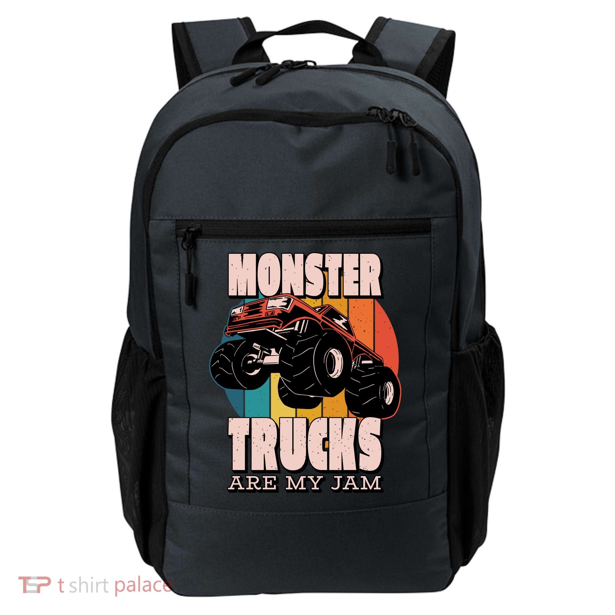 Monster Trucks Are My Jam Backpack