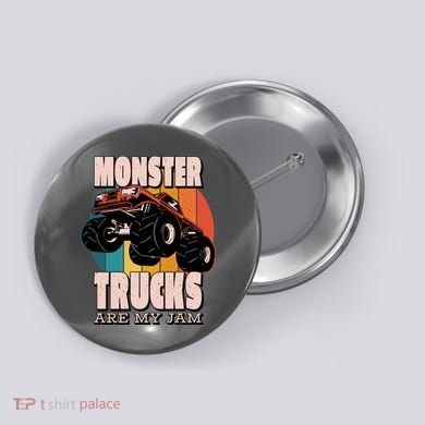 Monster Trucks Are My Jam Button