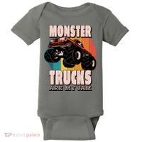 Monster Trucks Are My Jam Baby Bodysuit thumb 0