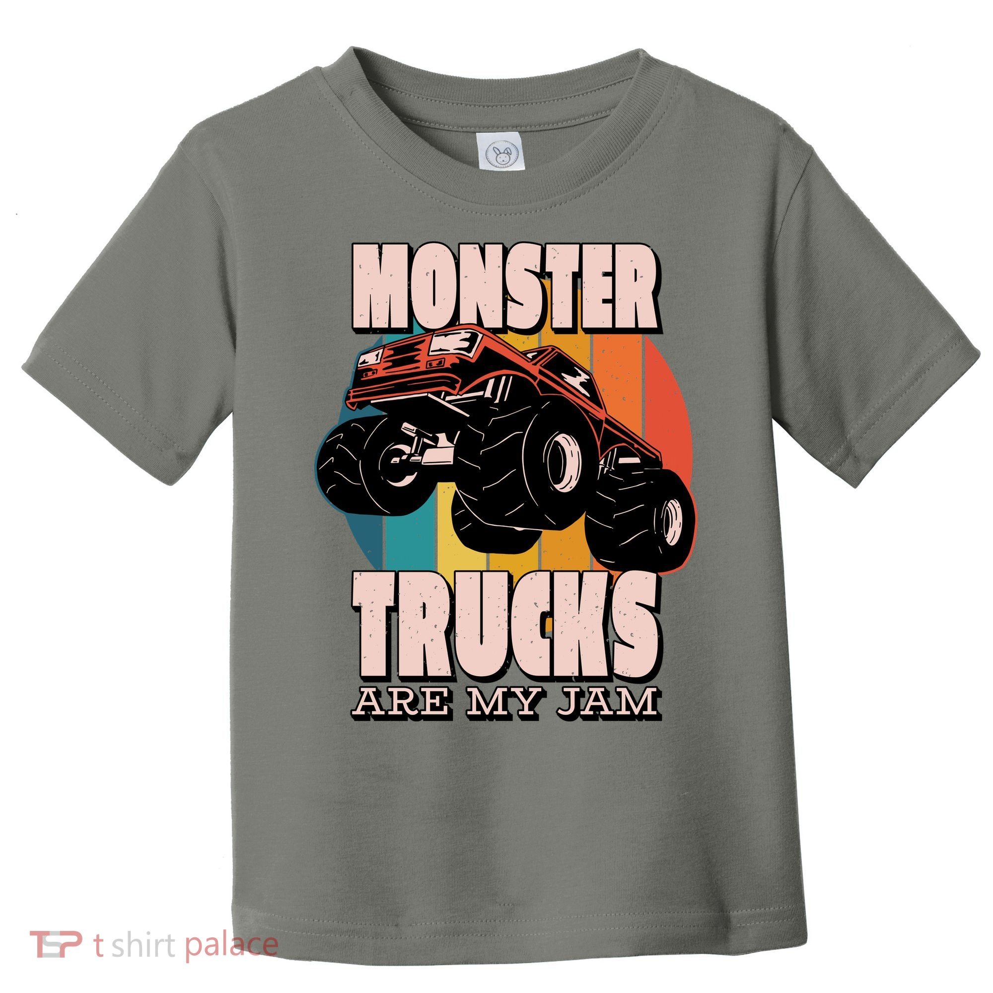 Monster Trucks Are My Jam Toddler T-Shirt