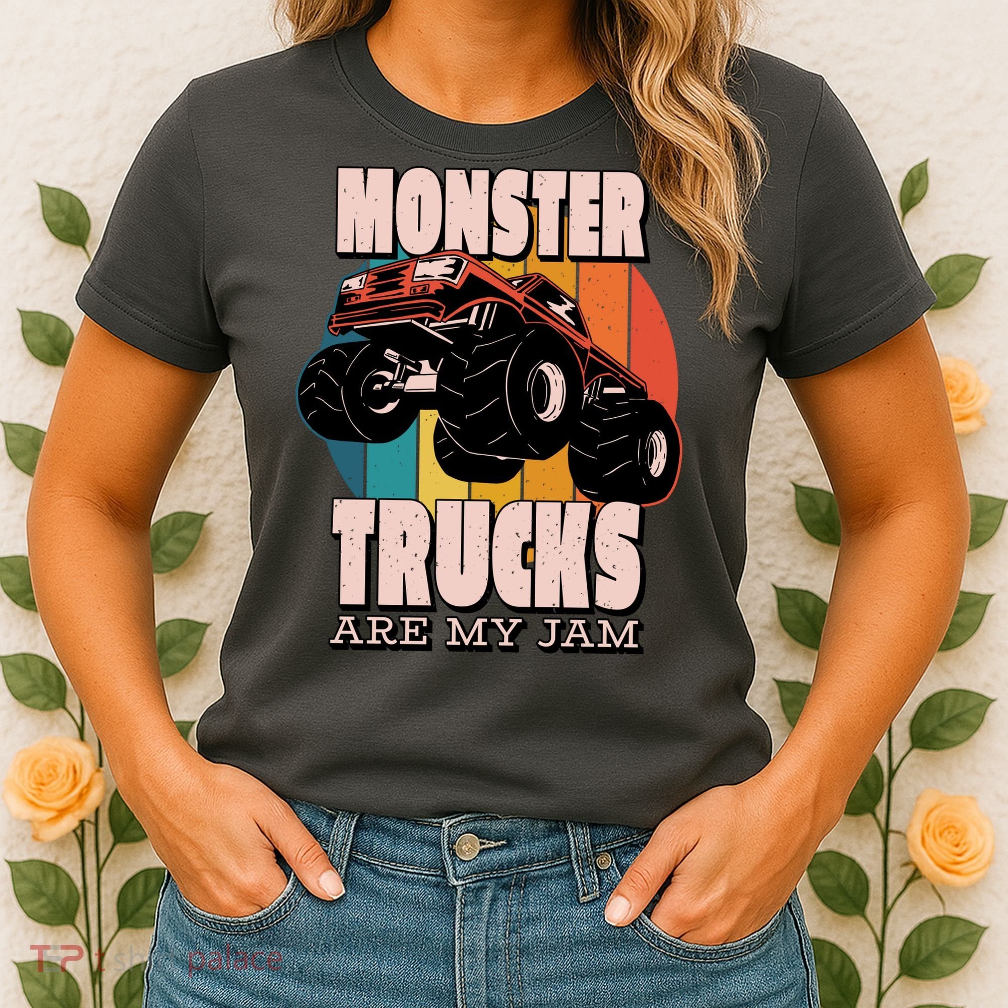 Monster Trucks Are My Jam Women's T-Shirt