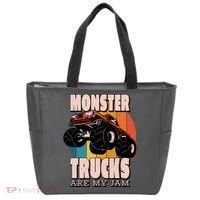 Monster Trucks Are My Jam Tote Bag thumb 0