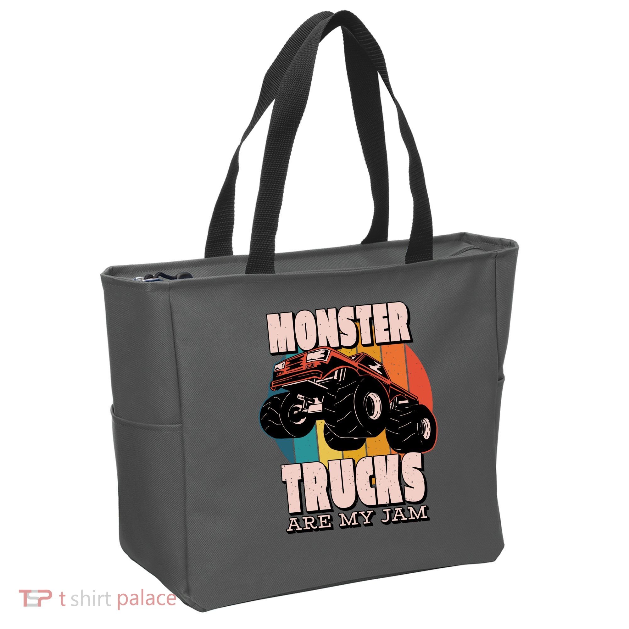 Monster Trucks Are My Jam Tote Bag