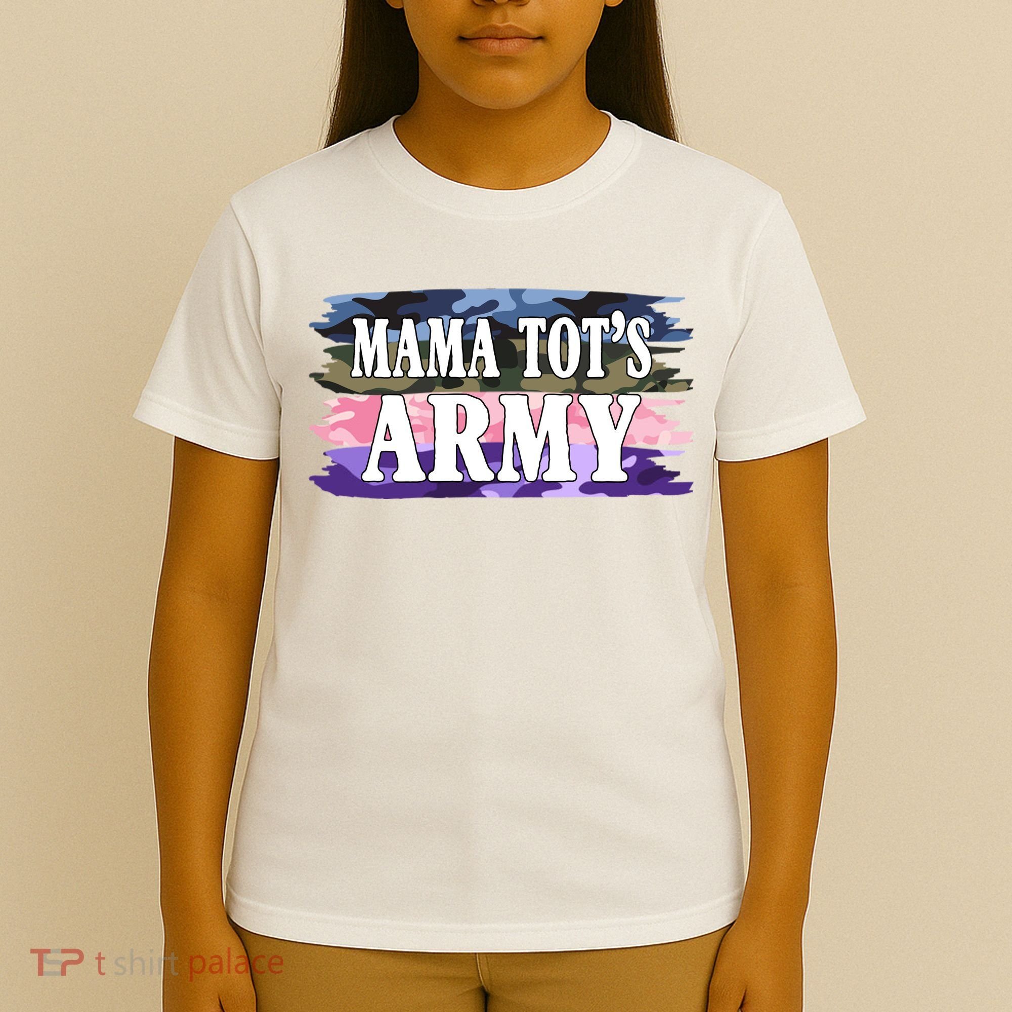 Mama Tots Army T-Shirt