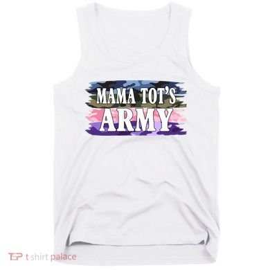 Mama Tots Army Tank Top