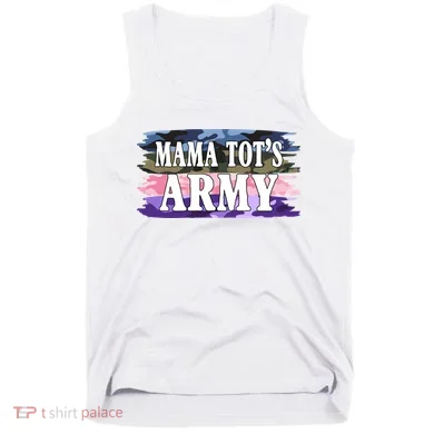 Mama Tots Army Tank Top
