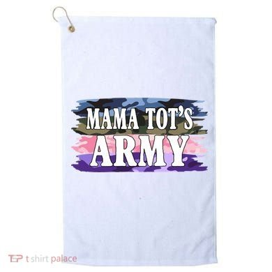 Mama Tots Army Golf Towel