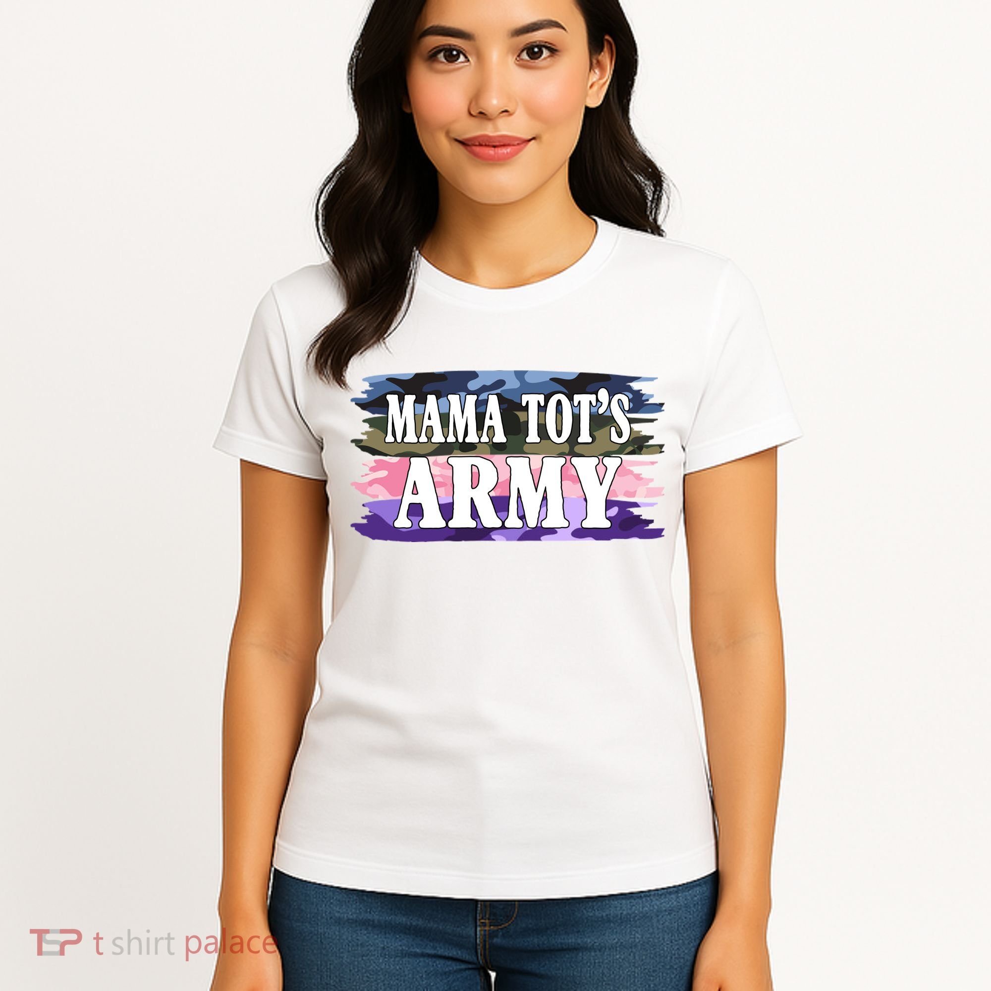 Mama Tots Army Women's T-Shirt