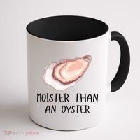 Moister Than An Oyster Shucking Funny Shellfish Shucker Coffee Mug thumb 1
