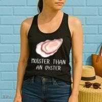 Moister Than An Oyster Shucking Funny Shellfish Shucker Women's Tank Top thumb 2