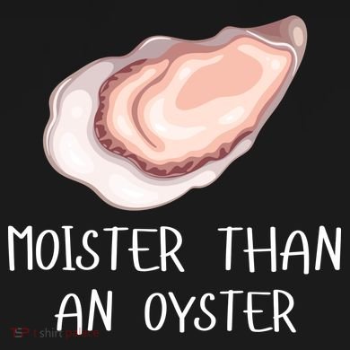 Moister Than An Oyster Shucking Funny Shellfish Shucker Cropped Pullover Crew